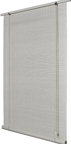 Ballauff Store enrouleur tamisant bois gris clair H.200 x 100cm