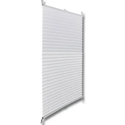 Helloshop26 Store plisse en blanc 40 x blanc* Store Enrouleur Tamisant