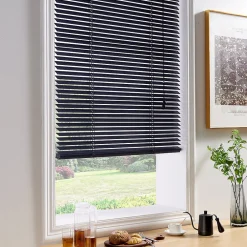 Sale GoodHome Store vénitien bois Cana noir l.45 x H.180cm