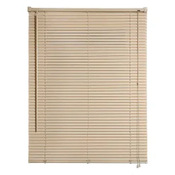 Storesdeco Stores Vénitiens en Vinyle avec Cordon Autobloquant, Taupe 75x160* Store Vénitien