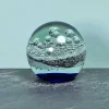 Chehoma Sulfure Quasar verre bleu 10x10cm* Statue Décorative