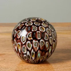 Chehoma Sulfure verre boule Nymphéa 9x9cm* Statue Décorative