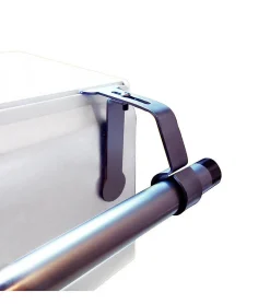 Best Secodir Support Barre à Rideaux Sans Perçage - Coffre Volet Roulant - Tringle diamètre 25-28 mm