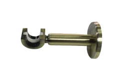 Sale GoodHome Support court pour barre à rideau extensible bronze Ø16/19 cm
