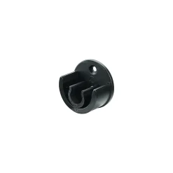 New GoodHome Support encastré pour barre à rideau 19 mm Araxos noir
