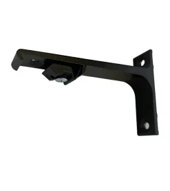 Discount Secodir Support Mural Laqué pour Rail - Équerre Acier L. 10 cm