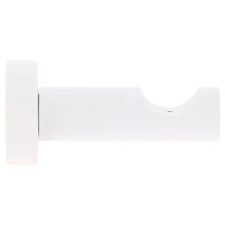 Online Mobois Support tige ouvert tringle à rideau bois de hêtre blanc mat Ø28mm L.80mm