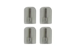 Supports pour barre de vitrage x4 Blanc mat* Barre De Rideau Pour Vitrage