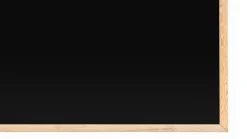 Outlet ALLboards Tableau à Craie Noir Magnétique avec Cadre en Bois 90x60cm