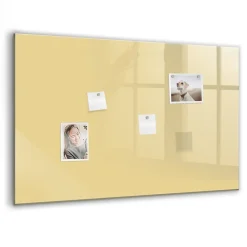 Best Wallfluent Tableau Aimanté Tulup 90x60 cm Couleur crème D'organisation Mural