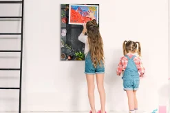 Wallfluent Tableau Aimanté Tulup 60x90 cm Ingrédients pour pizza D'organisation Mural* Pêle-Mêle Et Pense Bête