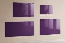 Discount Wallfluent Tableau Aimanté 100x70 cm Violet Marqueur blanc D'organisation Mural