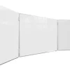 Sale ALLboards Tableau Blanc Scolaire Type Triptyque avec Cadre en Aluminium 150x100cm//300cm