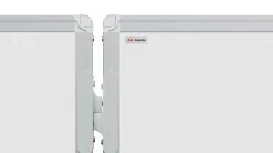 Sale ALLboards Tableau Blanc Scolaire Type Triptyque avec Cadre en Aluminium 150x100cm//300cm