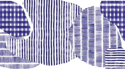 Acte Déco Tableau canopée bleu en toile imprimée, 200x110 cm* Pêle-Mêle Et Pense Bête