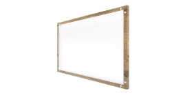ALLboards Tableau Magnétique en Métal Motif Bois Tronc Cernes de Bois 90x60cm, MetalBoards pour tout type d'Aimants* Pêle-Mêle Et Pense Bête