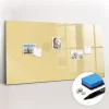 Wallfluent Tableau Magnétique Mural 120x60 cm Couleur crème Marqueur noir Idéal Bureau Et Maison* Pêle-Mêle Et Pense Bête