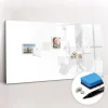 Wallfluent Tableau Magnétique Mural 120x60 cm Carte de l'europe Marqueur noir Panneau Mémo Décoratif* Pêle-Mêle Et Pense Bête