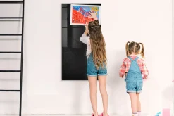 Wallfluent Tableau Magnétique Mural 60x120 cm Rocher sombre Marqueur blanc Idéal Bureau Et Maison* Pêle-Mêle Et Pense Bête
