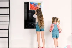 Wallfluent Tableau Magnétique Tulup 70x100 cm Fumée En Verre De Planification* Pêle-Mêle Et Pense Bête