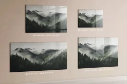 Wallfluent Tableau Magnétique Tulup 120x60 cm Paysage forestier Mémos & Organisation* Pêle-Mêle Et Pense Bête