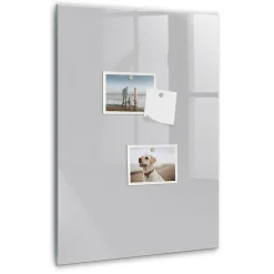 Wallfluent Tableau Magnétique Tulup 40x60 cm Couleur gris clair Mémos & Organisation* Pêle-Mêle Et Pense Bête