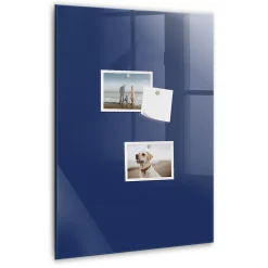 Wallfluent Tableau Magnétique Tulup 40x60 cm Couleur bleu marine Mémos & Organisation