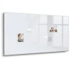 Wallfluent Tableau Magnétique Tulup 120x60 cm Couleur : blanc foncé En Verre De Planification* Pêle-Mêle Et Pense Bête