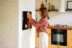 Wallfluent Tableau Magnétique 40x60 cm Piments forts Marqueur blanc Mémos & Organisation* Pêle-Mêle Et Pense Bête