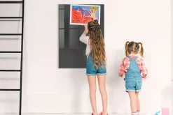 Wallfluent Tableau Magnétique 70x100 cm Couleur grise Marqueur blanc Mémos & Organisation* Pêle-Mêle Et Pense Bête