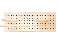 Ariane Tableau mémo perforé en bois L.80 x H.30 cm* Pêle-Mêle Et Pense Bête