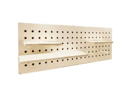 Ariane Tableau mémo perforé en bois L.80 x H.30 cm* Pêle-Mêle Et Pense Bête