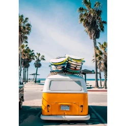 Sale Ceanothe Tableau sur toile surf van 30x45 cm Fabriqué en France