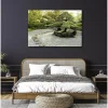 Clearance Scenolia Tableau toile en kit CHANIWA 140 x 95 cm - Toile textile sans PVC, Made in France par