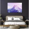 Clearance Scenolia Tableau toile en kit HAUTE MONTAGNE 140 x 95 cm - Toile textile sans PVC, Made in France par