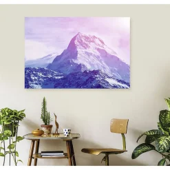 Clearance Scenolia Tableau toile en kit HAUTE MONTAGNE 140 x 95 cm - Toile textile sans PVC, Made in France par