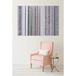 Clearance Scenolia Tableau toile en kit IMMEUBLES R 180 x 130 cm - Toile textile sans PVC, Made in France par