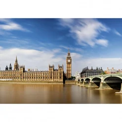 Clearance Scenolia Tableau toile XXL en kit Westminster 60 x 40 cm - Toile textile sans PVC