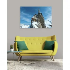 Clearance Scenolia Tableau toile XXL en kit Aiguille Du Midi 130 x 90 cm - Toile textile sans PVC