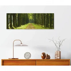 Clearance Scenolia Tableau toile XXL en kit Un Dimanche À La Campagne 90 x 30 cm - Toile textile sans PVC