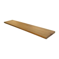Outlet Woodbord Tablette Bois Teck Huilé Rectangle - Etagère Murale - 18x180x900mm - Etagère de Bureau, Cuisine, Salle de bain, Salon