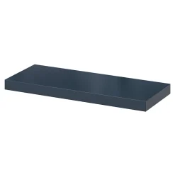 Sale GoodHome Tablette murale avec fixation invisible Cusko bleu foncé 60 cm