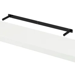Sale GoodHome Tablette murale avec fixation invisible Cusko blanc 118 cm