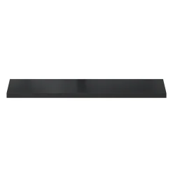 Clearance GoodHome Tablette murale Form Rigga noir 60 cm