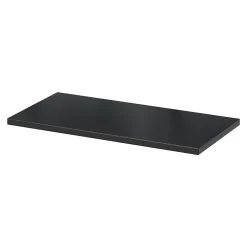 Sale GoodHome Tablette murale Rigga noir L. 60 cm