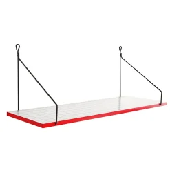 Sodeco x Castorama Tablette murale réversible Sodeco rouge l.20 x L.60 cm* Etagère Murale