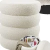 Tectake Tabouret avec espace de rangement rond 42 x 42 x 47 cm* Pouf Et Poire