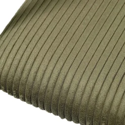 The Home Deco Factory Tabouret en velours côtelé Scott* Pouf Et Poire