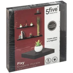 5Five Étagère murale 235cm - Noir Fixy -* Etagère Murale