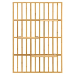 [En.Casa] Étagère murale Roest bambou 120 x 80 x 13 cm naturel en.casa* Etagère Murale